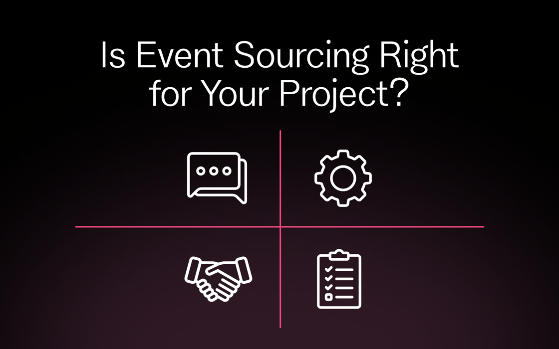 Cover for Is Event Sourcing Right for Your Project? Use these 4Cs to Decide