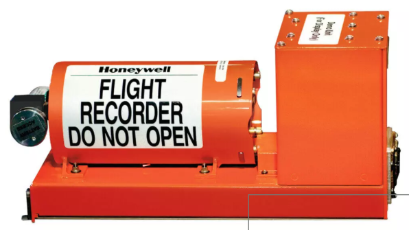 The (actually bright orange) “Black Box”